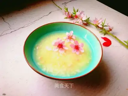 Peach porridge