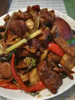 Pork red dry