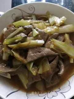 Onion fried liver