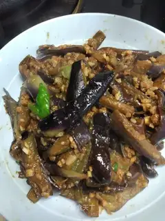 It's not fried pork and eggplant