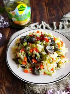 The cucumber rice