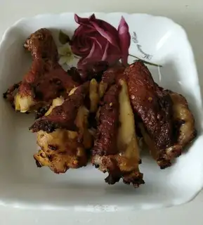 Hot chicken legs
