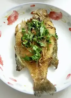 Fried sunfish