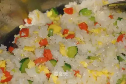 Egg fried rice