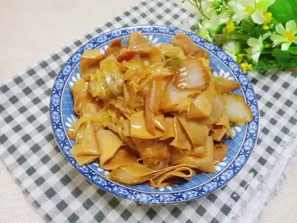 Soy sauced tofu