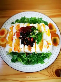 Eggs and tofu