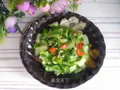 Garlic cabbage