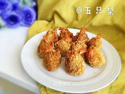 Gold potato shrimp