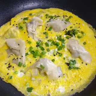The baby's omelet