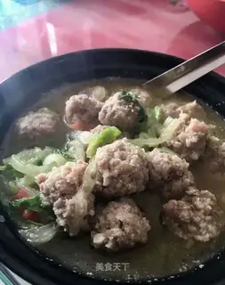 Meatball cabbage soup