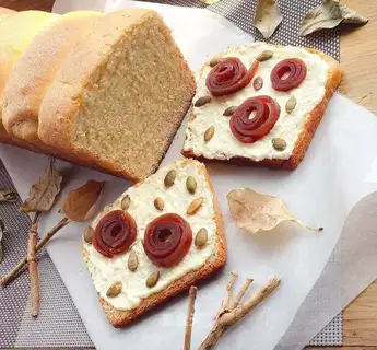 Coconut-grain toast