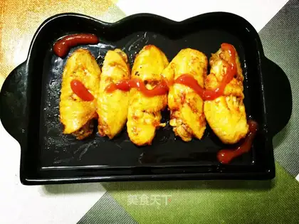 The oven chicken wings