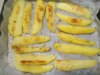 Breathed potatoes