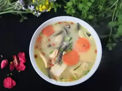 Tofu mud soup