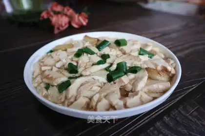 Homemade tofu