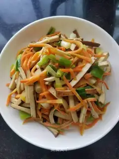 Burn carrots and dry silk