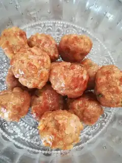 Flaming meatballs