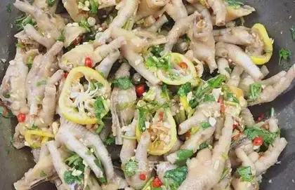 Thai hot chicken claws