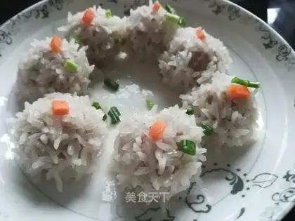 Pearl rice balls