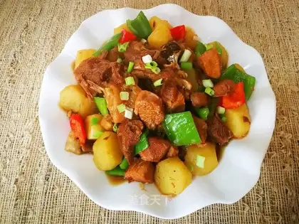 Chicken stew potatoes