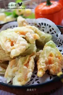 fried melon flowers