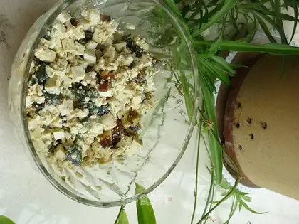 Preserved egg tofu