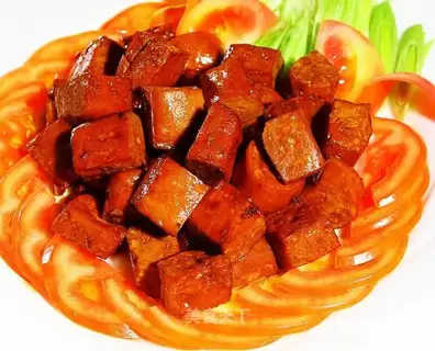 Fragrant stewed dried bean curd
