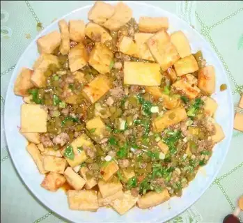 Sour bean tofu