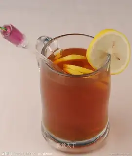 Fresh lemon black tea