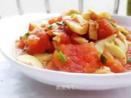 Tofu in tomato sauce