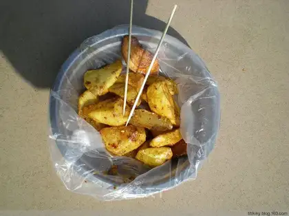 fried potatoes