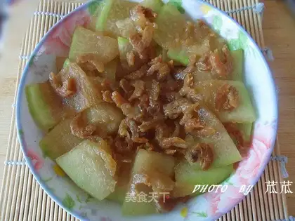 White gourd and sea rice