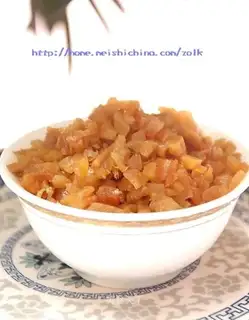 Preserved shrimps and vegetables