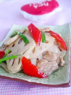 Vinegar lotus root slices