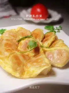 Egg pot stickers