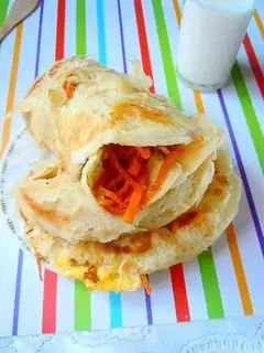 crispy fire with eggs