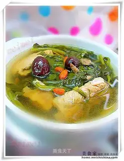 Watercress ribs soup