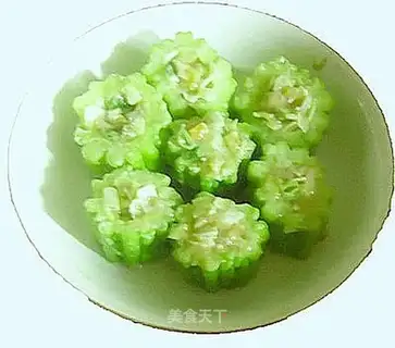 Vegan brewed bitter gourd