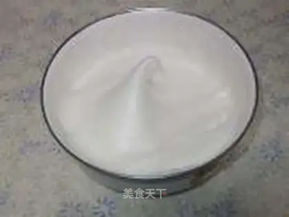 Homemade whipped cream