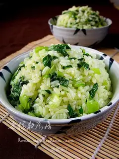 Shanghai vegetable rice
