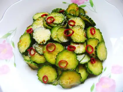 Quick-mixed cucumber