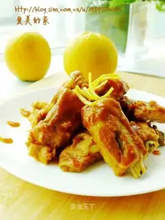 Orange ribs
