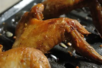Garlic roasted wings