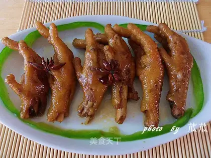 Beer chicken feet