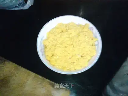 Crab meat egg