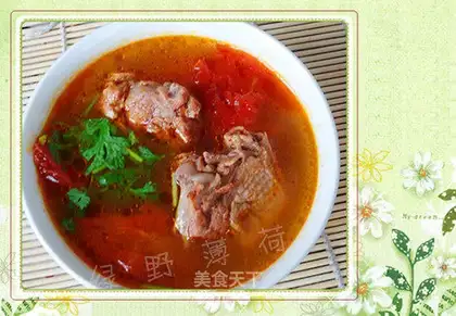 Tomato duck soup