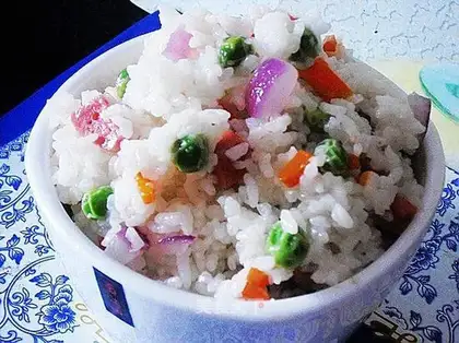 Home-cooked fried rice