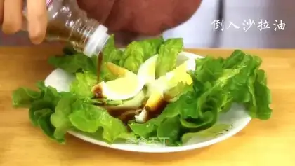 Egg and vegetable salad