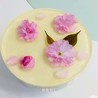 Peaches cake