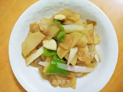 Dry potato chips